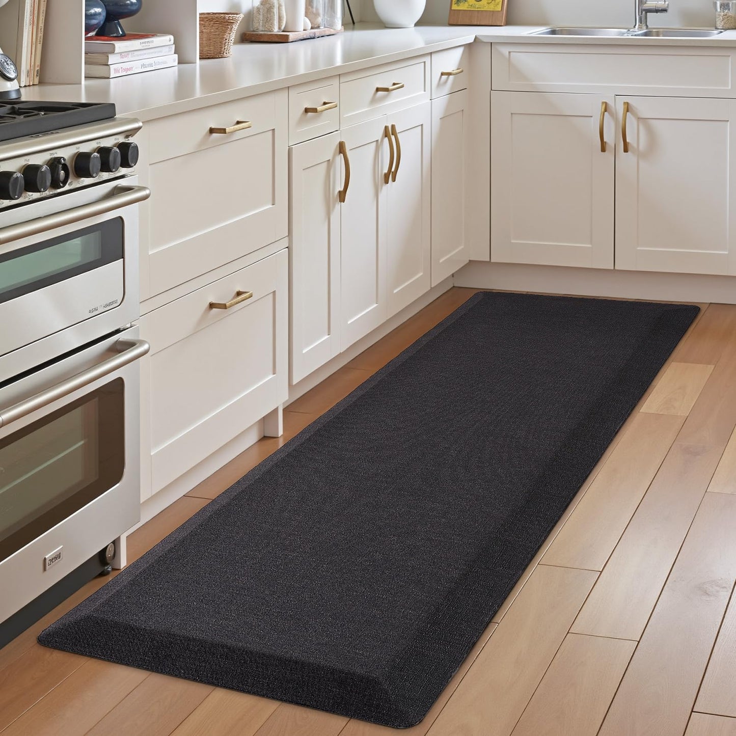 Anti Fatigue Cushioned Comfort Mats, Thick Ergonomic, Memory Foam Series