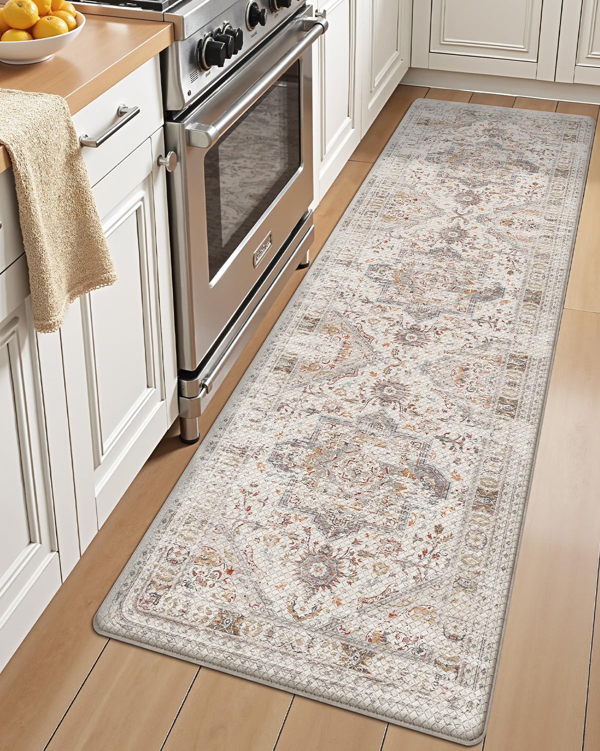 Kitchen Anti Fatigue Mat,  Cushioned Memory Foam Padded, Floor Runner for Home