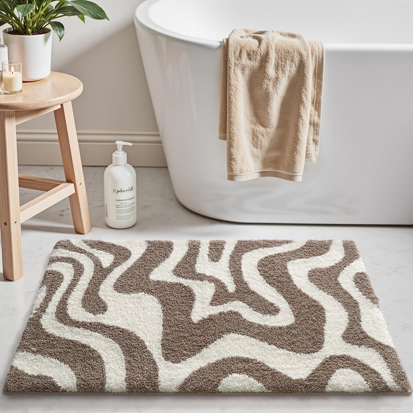 Bathroom Rug Modern Aesthetic Dorothy Series