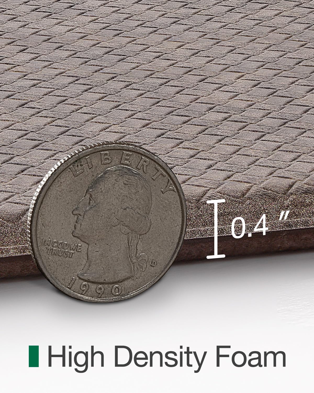 Kitchen Anti Fatigue Mat,  Cushioned Memory Foam Padded, Floor Runner for Home