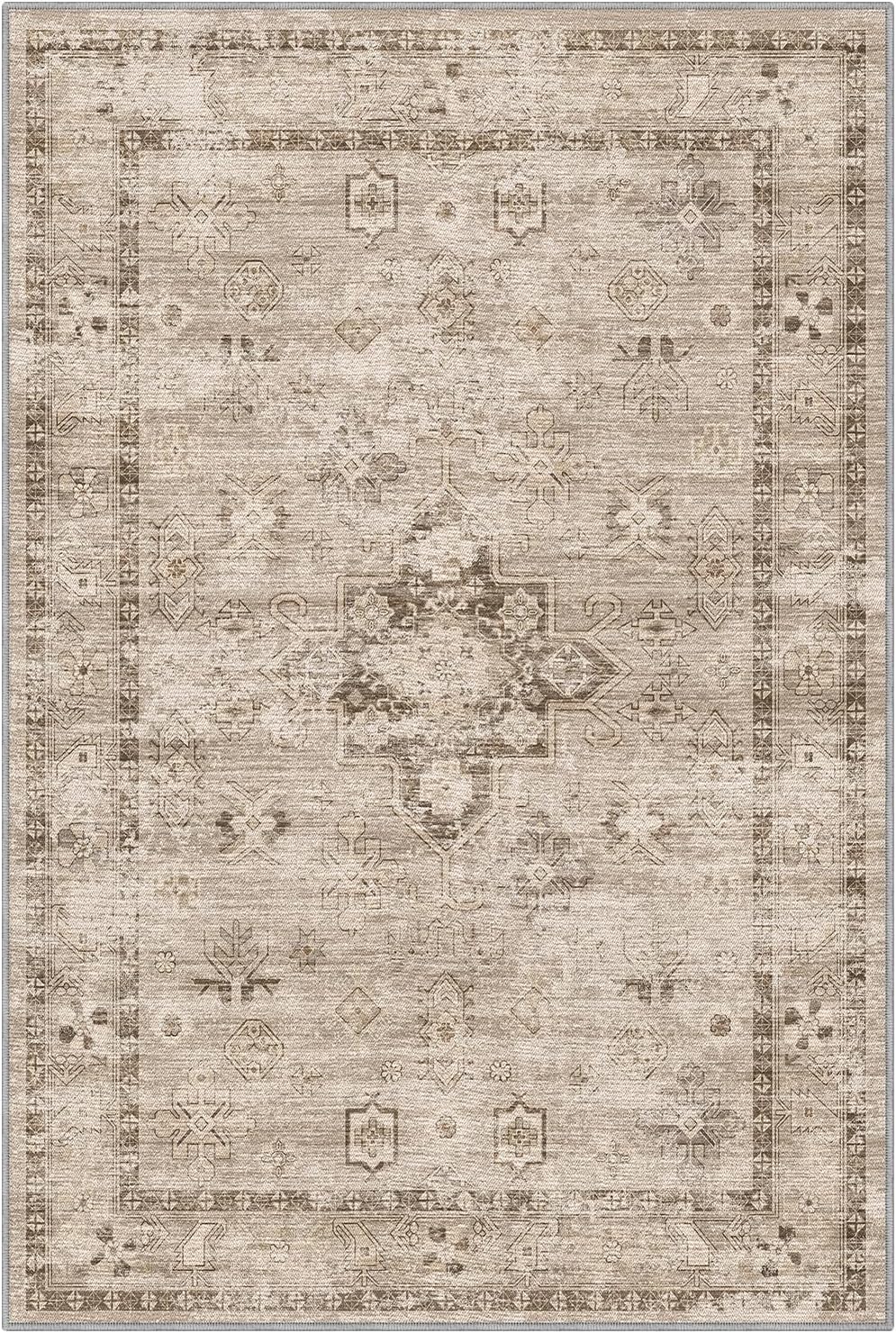 Area Rug Traditional Vintage Series Dust Memory