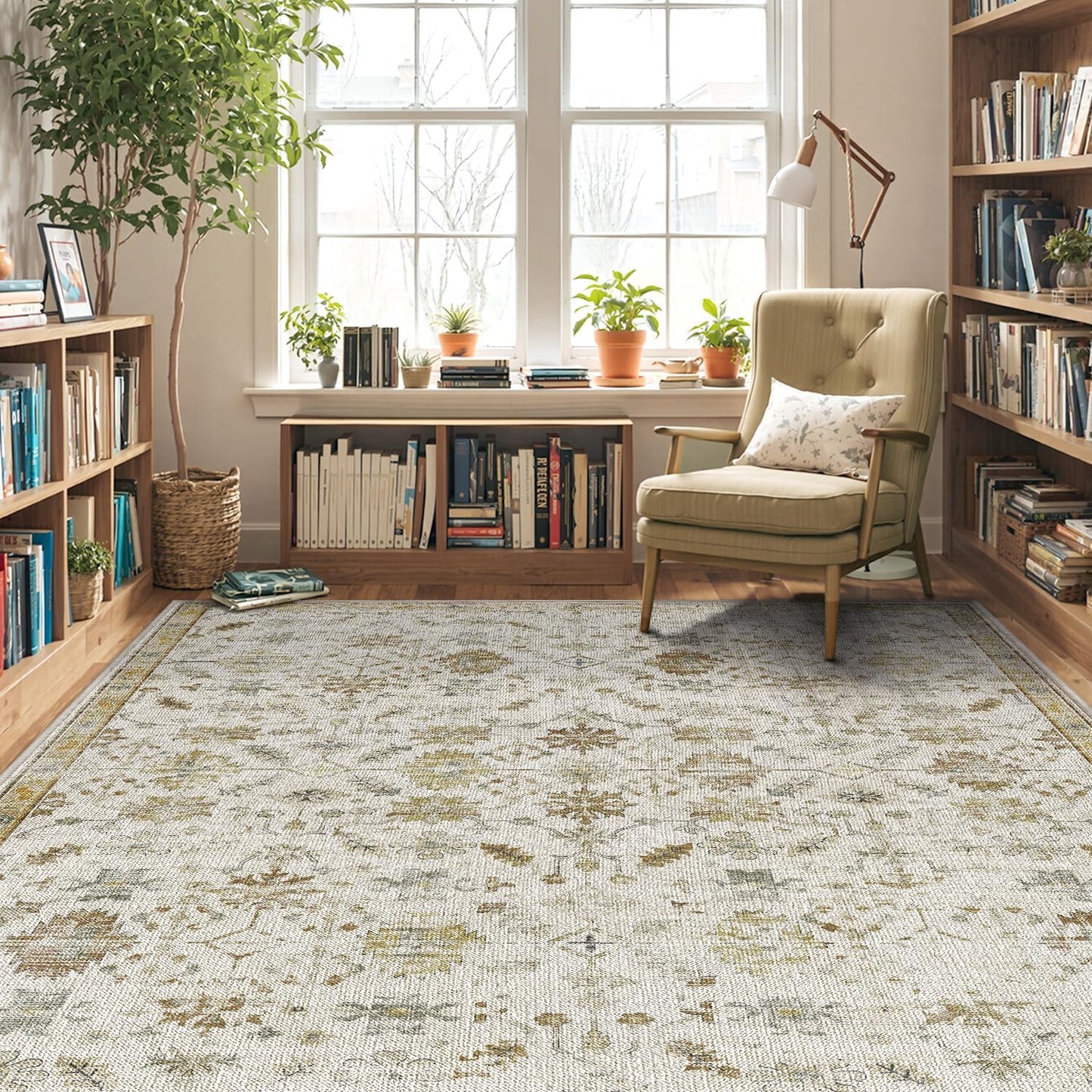 Area Rug Traditional Vintage Series Carefree Soul