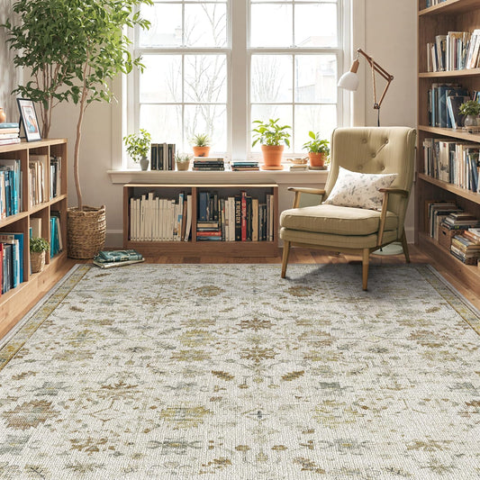 Area Rug Traditional Vintage Series Carefree Soul