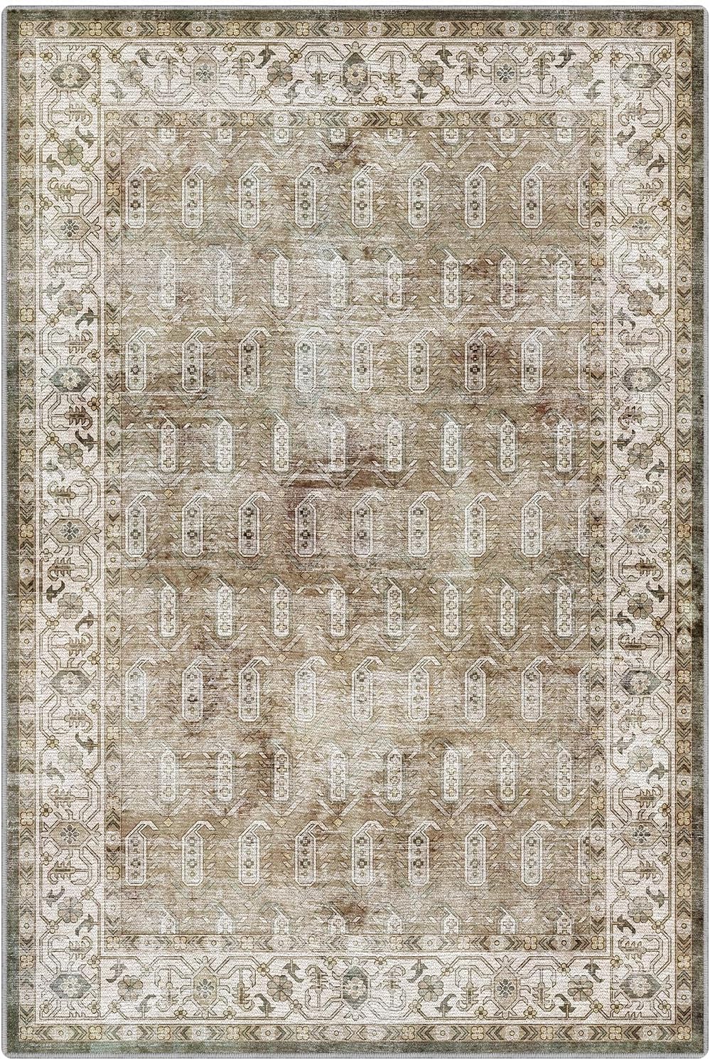 Area Rug Traditional Vintage Series Retro Meadow