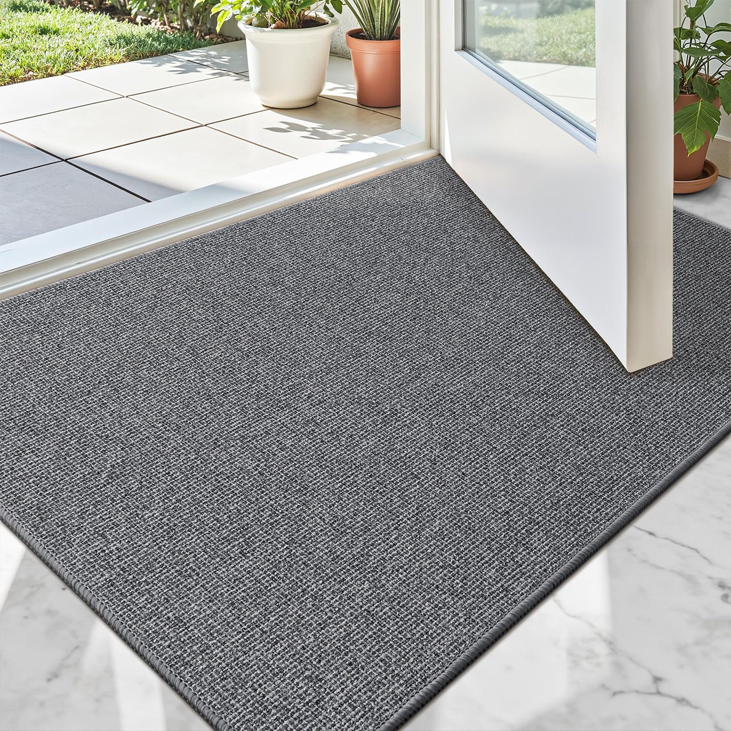 Doormat for Home Entrance, Absorbent & Stain-Resistant Mat, Fenian Series.