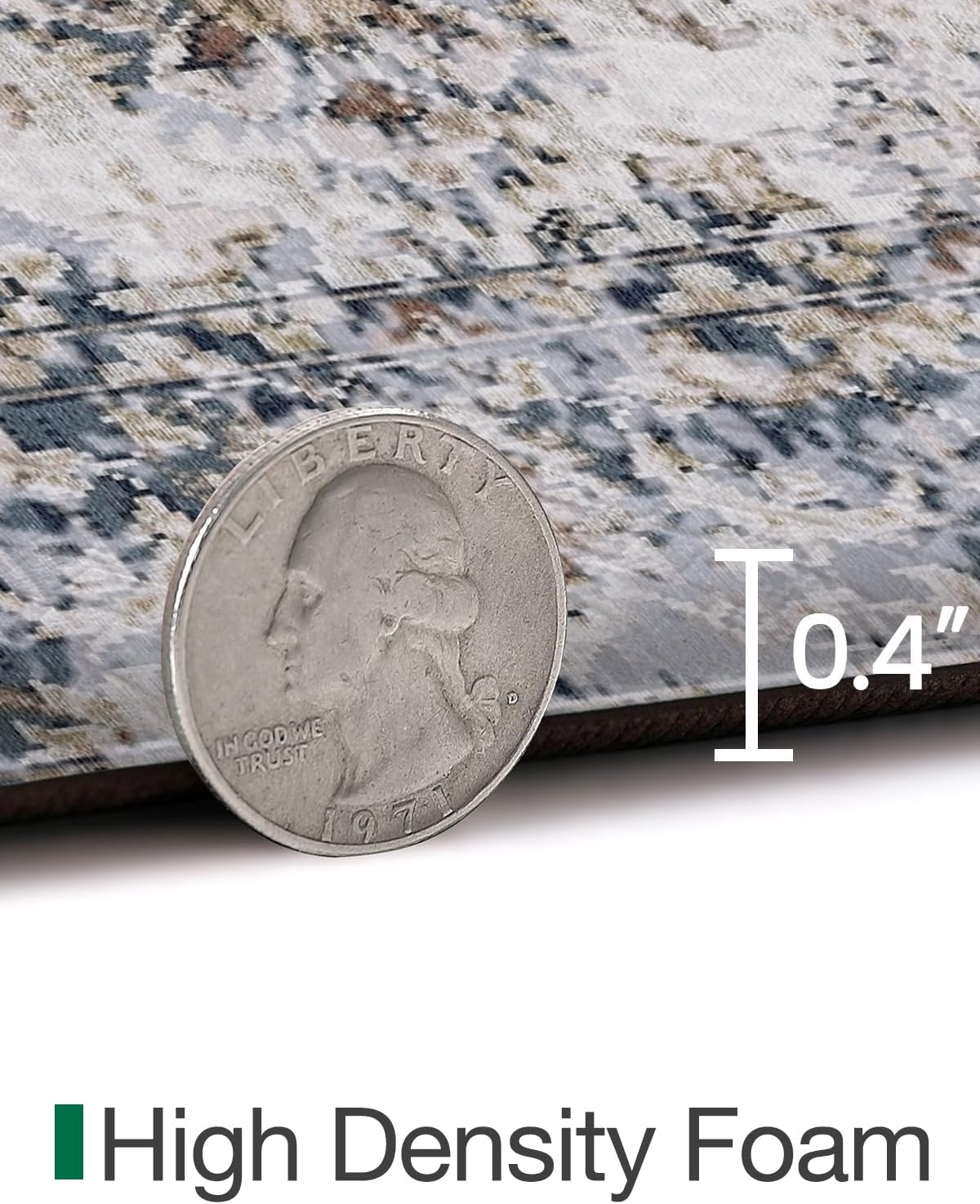 Anti Fatigue Cushioned Kitchen Mat Fog Nest - Home