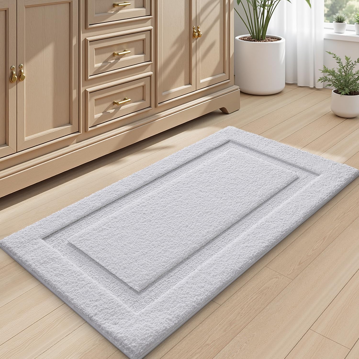 Ultra Soft Bathroom Rugs Poseidon Series