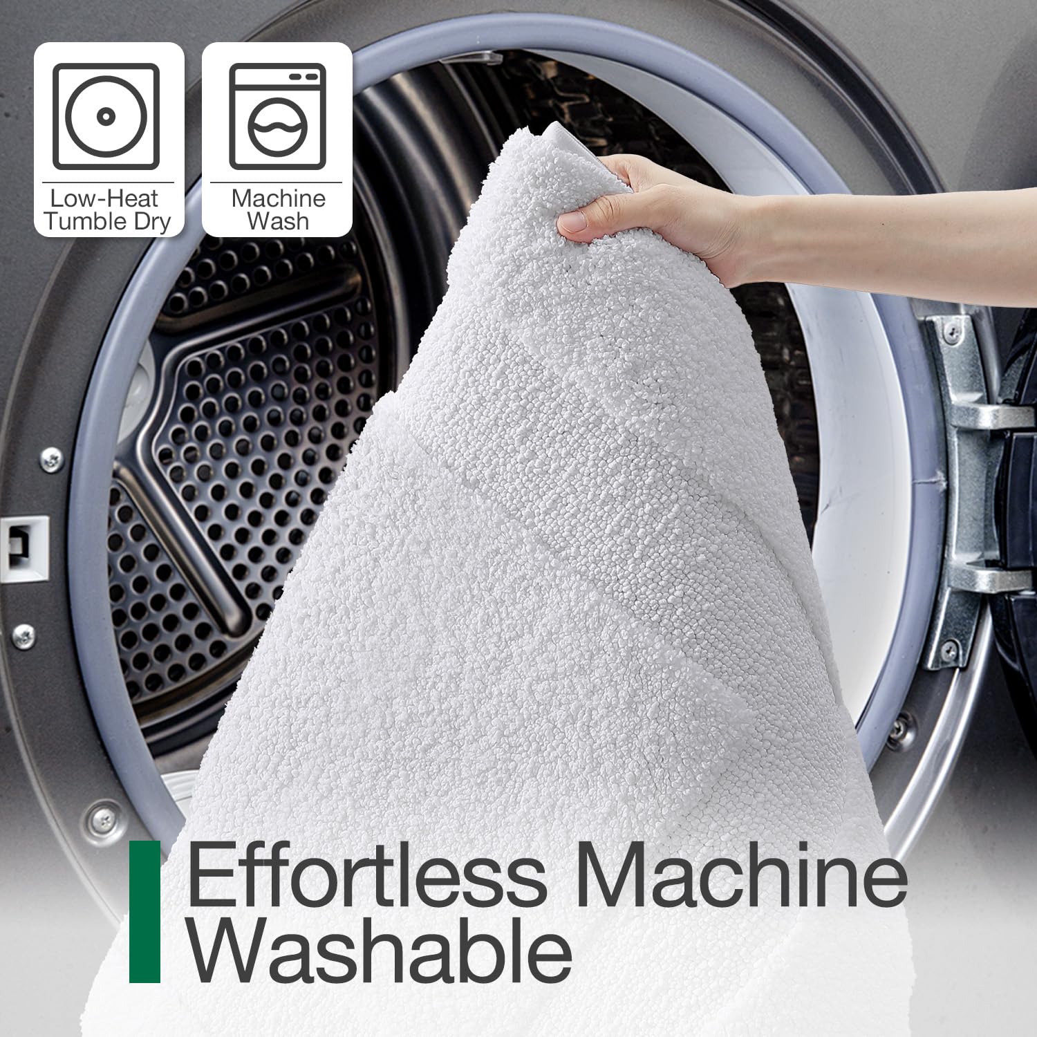 Ultra Soft Bathroom Rugs Poseidon Series