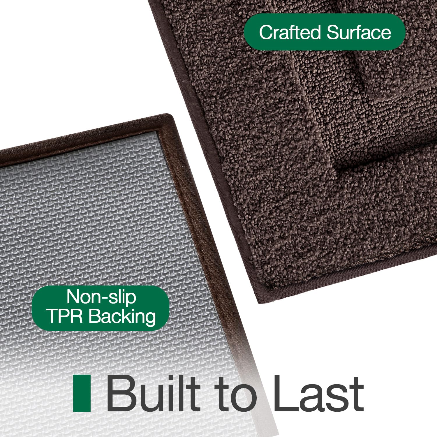 Ultra Soft Bathroom Rugs Poseidon Series