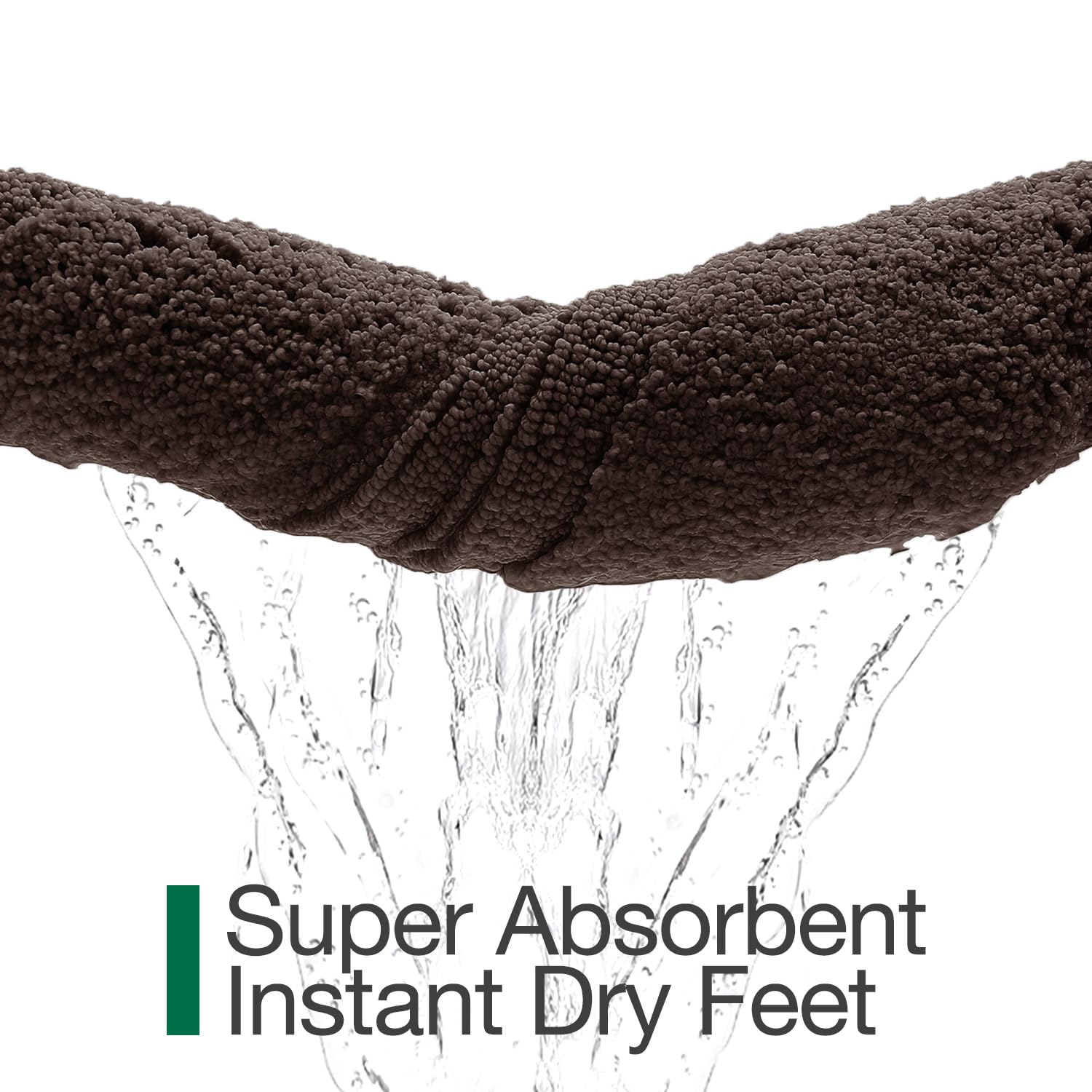 Ultra Soft Bathroom Rugs Poseidon Series