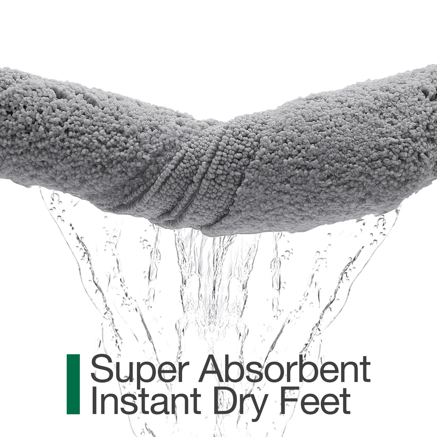 Ultra Soft Bathroom Rugs Poseidon Series