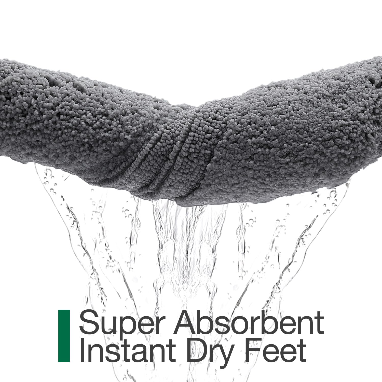 Ultra Soft Bathroom Rugs Poseidon Series