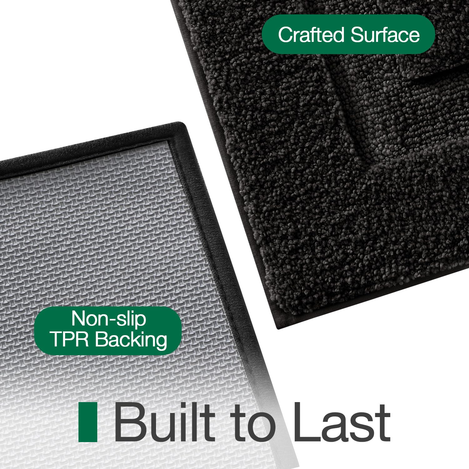 Ultra Soft Bathroom Rugs Poseidon Series