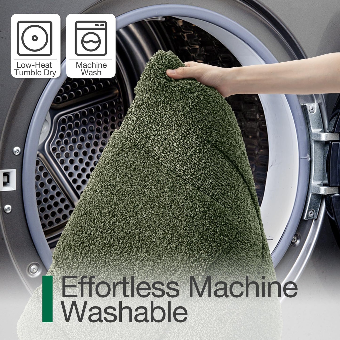 Ultra Soft Bathroom Rugs Poseidon Series