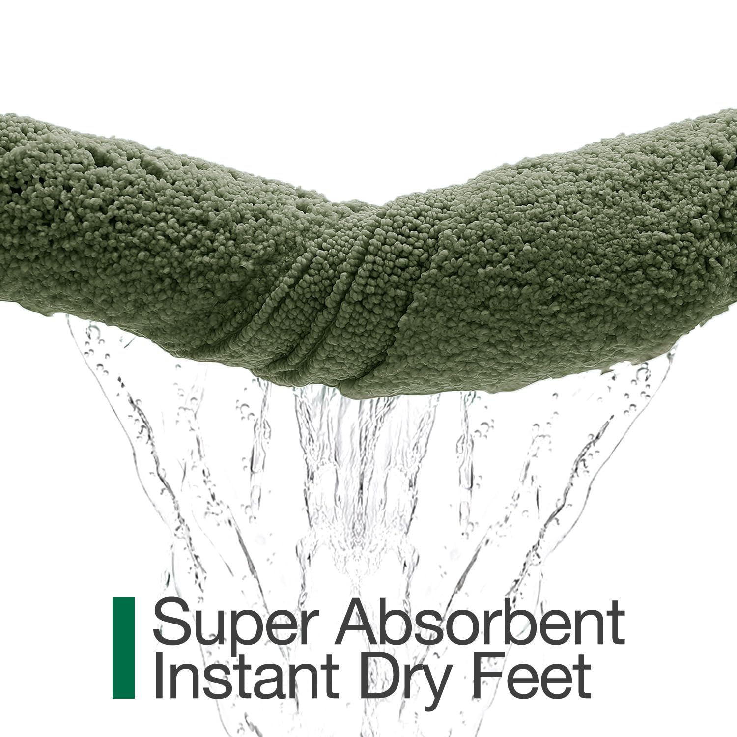 Ultra Soft Bathroom Rugs Poseidon Series