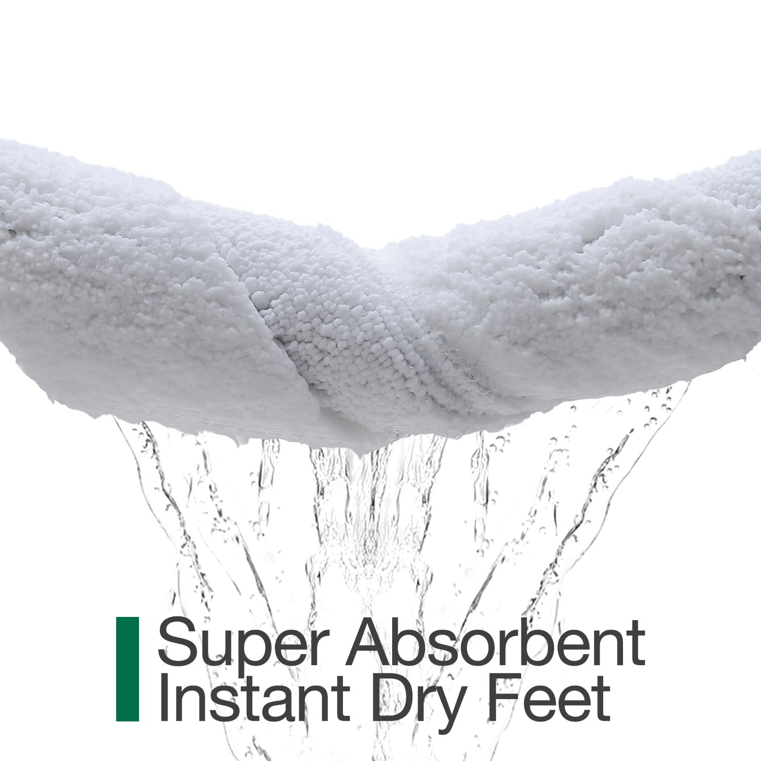 Ultra Soft Bathroom Rugs Poseidon Series