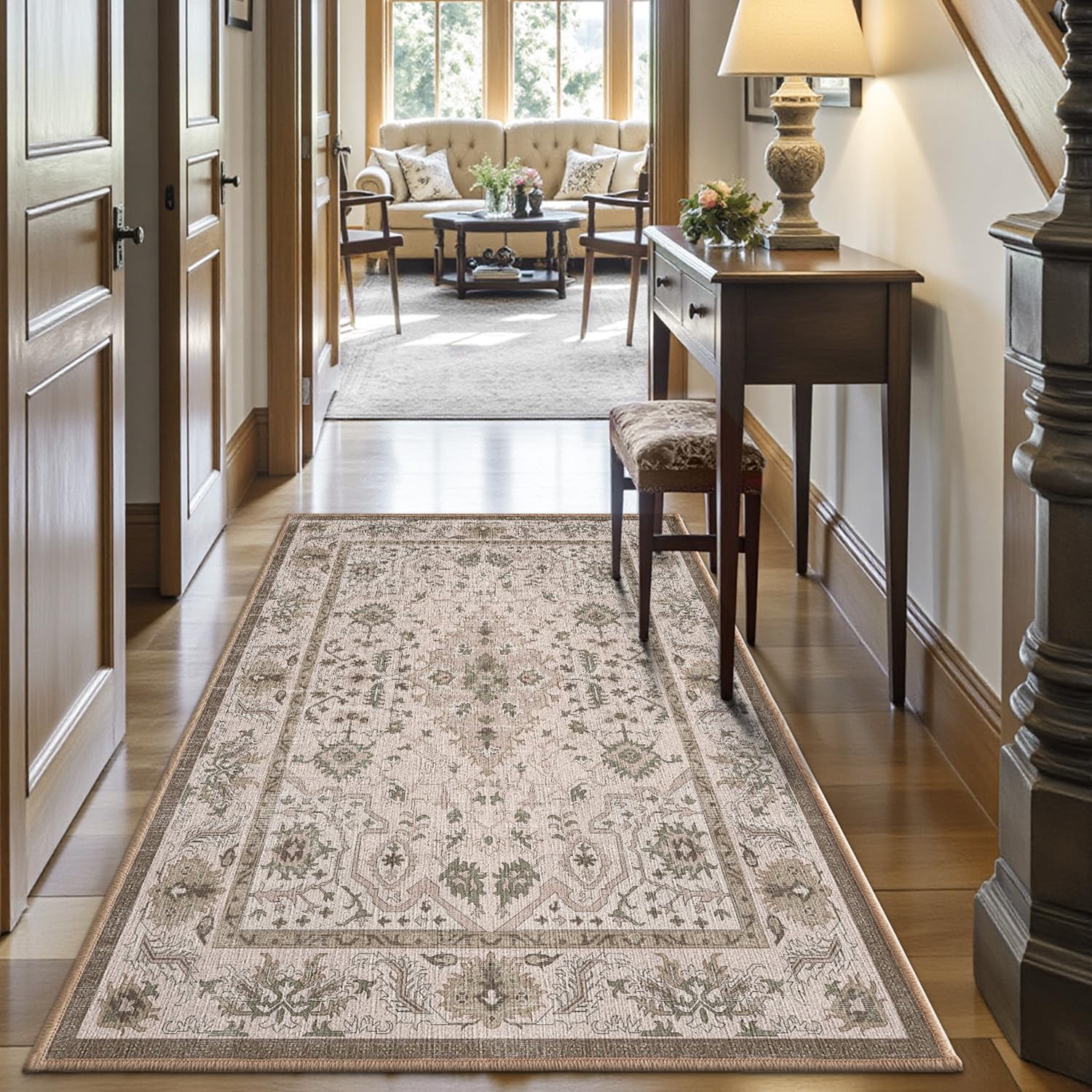 Ultra Thin Indoor Mats Oriental Time Weave Series