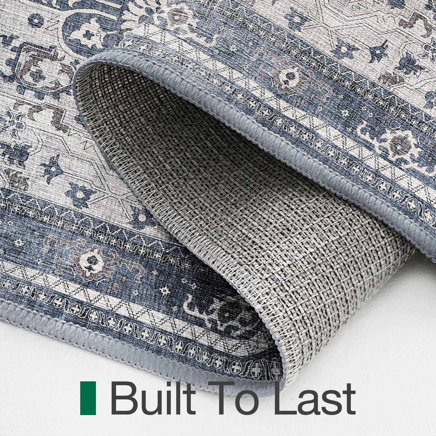 Ultra Thin Indoor Mats Oriental Time Weave Series