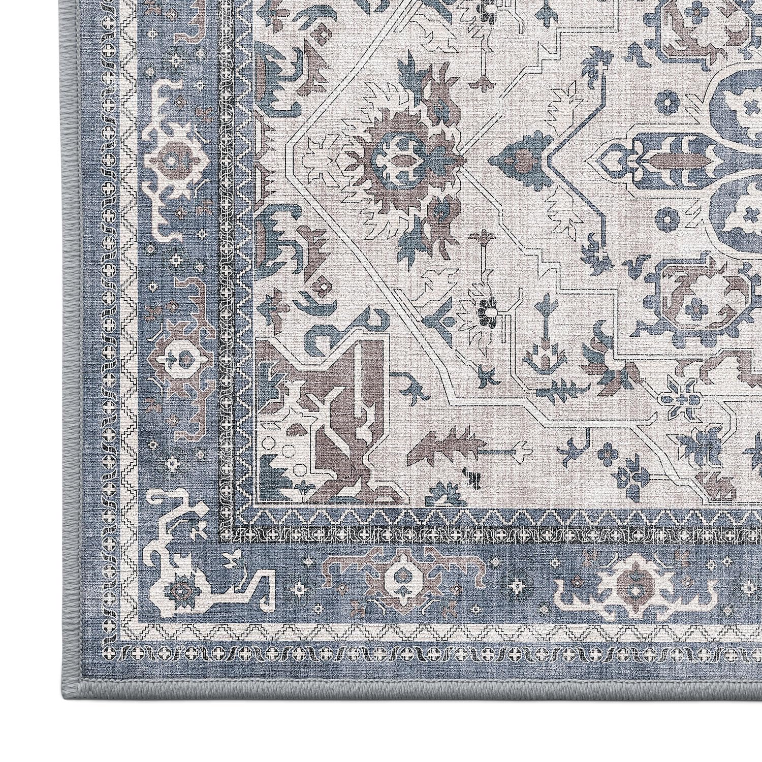 Ultra Thin Indoor Mats Oriental Time Weave Series