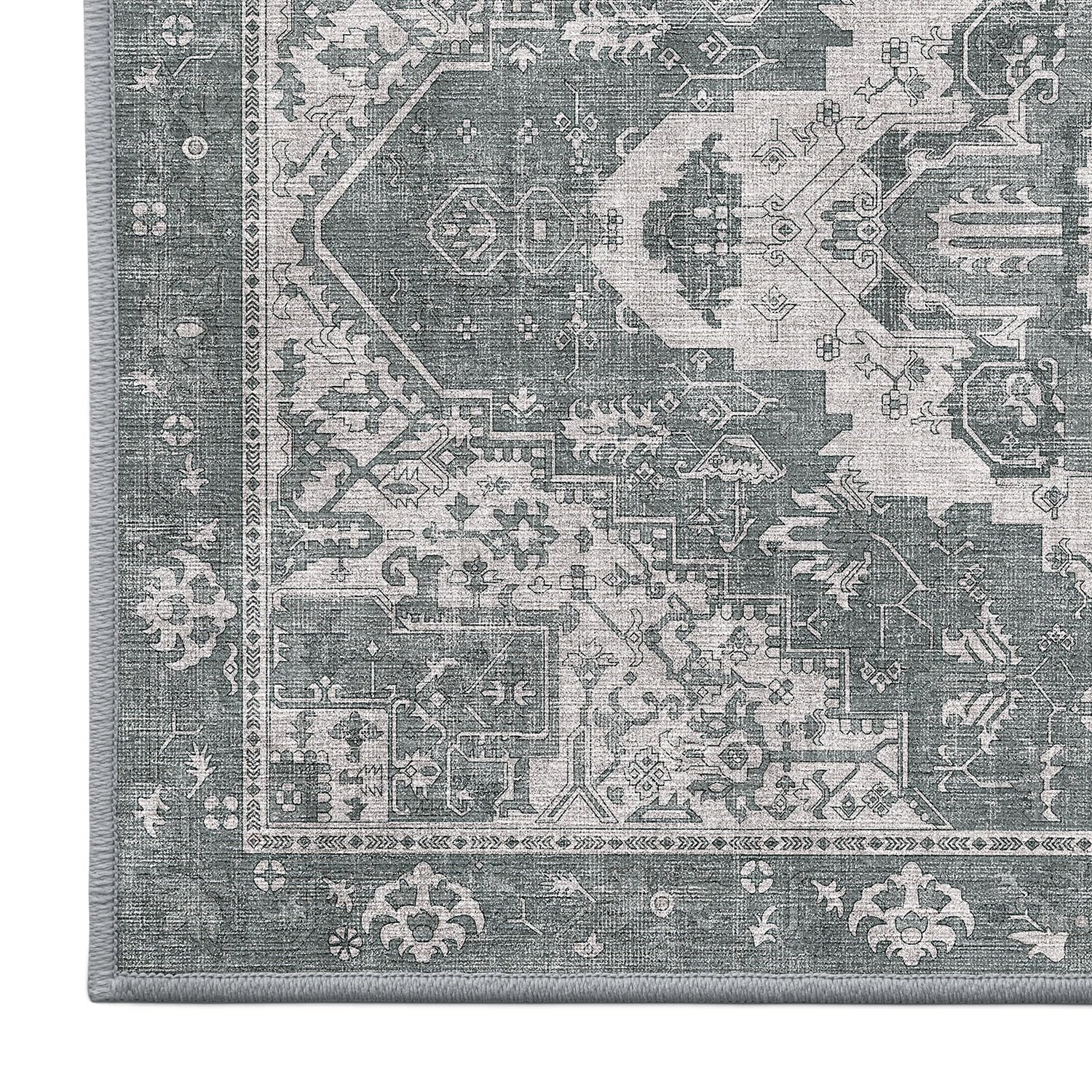 Ultra Thin Indoor Mats Oriental Time Weave Series