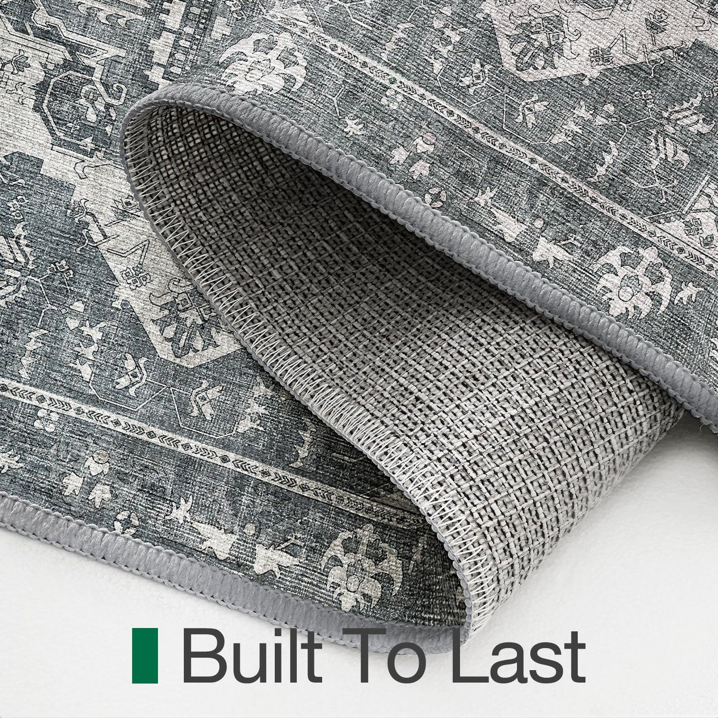 Ultra Thin Indoor Mats Oriental Time Weave Series