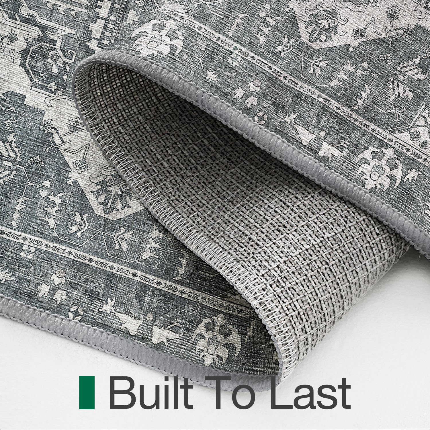 Ultra Thin Indoor Mats Oriental Time Weave Series